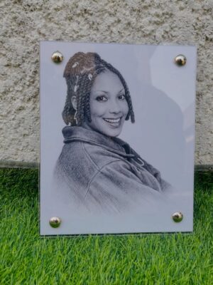 10x12 Acrylic Frame in Nigeria